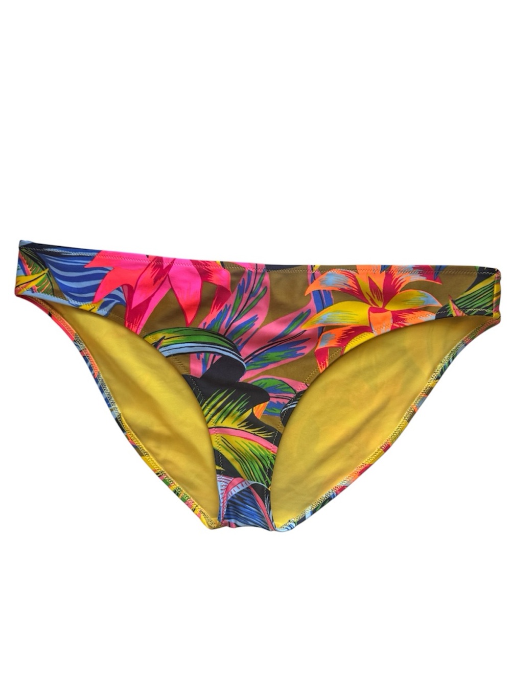 Aerie Tropical Print Heirloom Hipster Cheeky Bottom
